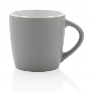 Logo trade promotional giveaways image of: Ceramic mug with coloured inner 300ml