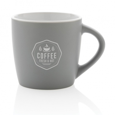 Logo trade promotional giveaways picture of: Ceramic mug with coloured inner 300ml