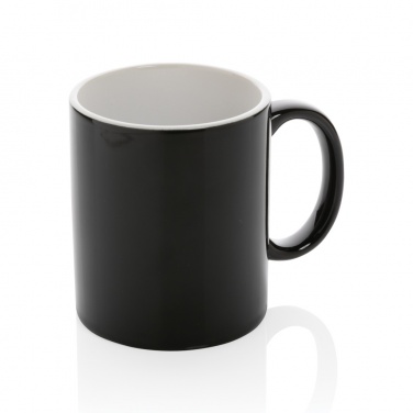 Logo trade promotional giveaways picture of: Ceramic classic mug 350ml