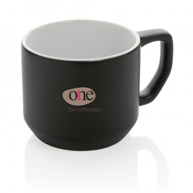 Logotrade promotional giveaways photo of: Ceramic modern mug 350ml