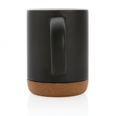 Logo trade promotional merchandise picture of: Ceramic mug with cork base 280ml
