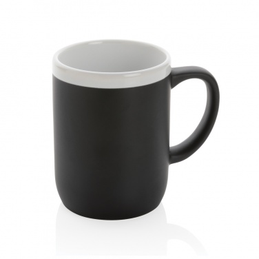 Logotrade advertising product picture of: Ceramic mug with white rim 300ml