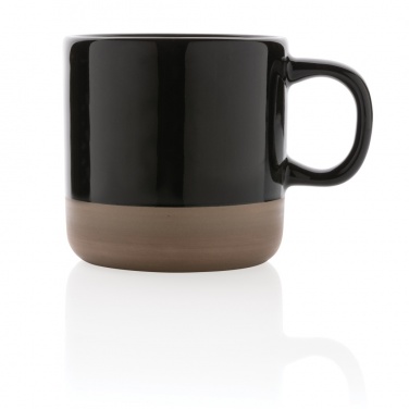 Logo trade business gift photo of: Glazed ceramic mug 360ml