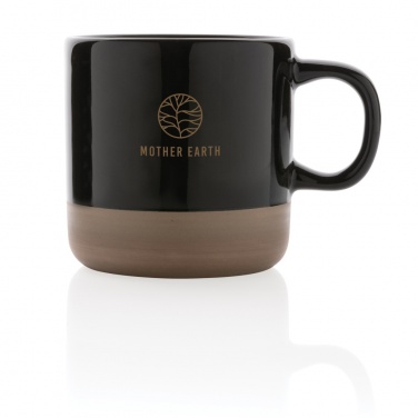Logotrade promotional item image of: Glazed ceramic mug 360ml