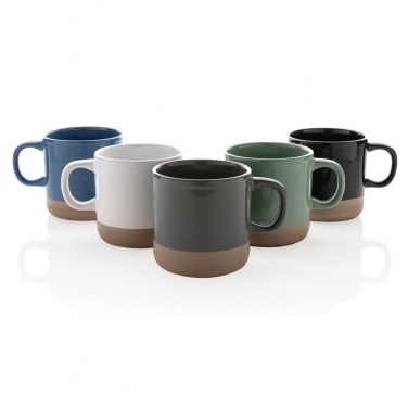 Logotrade promotional item picture of: Glazed ceramic mug 360ml