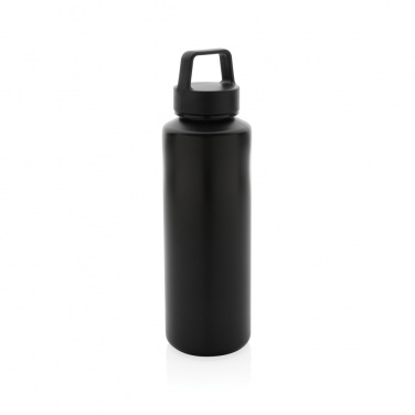 Logo trade promotional products picture of: RCS certified recycled PP water bottle with handle