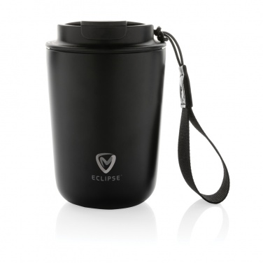 Logo trade promotional items picture of: Cuppa RCS re-steel vacuum tumbler with lanyard