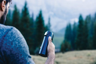 Logotrade corporate gifts photo of: RCS Recycled stainless steel easy lock vacuum mug