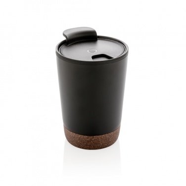 Logo trade promotional merchandise photo of: GRS RPP stainless steel cork coffee tumbler