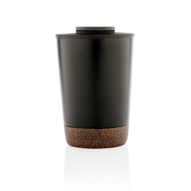 Logo trade promotional merchandise picture of: GRS RPP stainless steel cork coffee tumbler