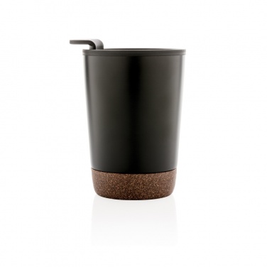 Logotrade advertising product image of: GRS RPP stainless steel cork coffee tumbler