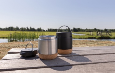 Logotrade corporate gift picture of: Savory RCS certified recycled stainless steel foodflask