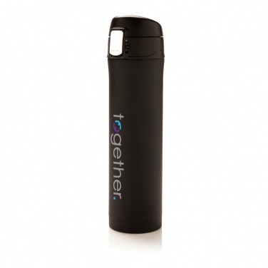 Logotrade promotional item picture of: RCS Re-steel easy lock vacuum flask