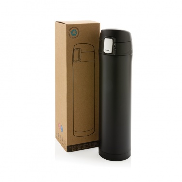 Logo trade promotional giveaway photo of: RCS Re-steel easy lock vacuum flask