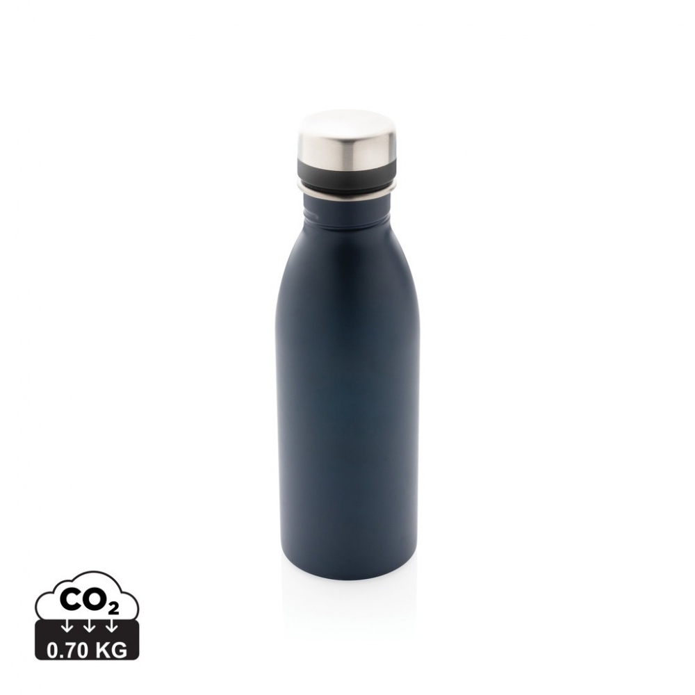 Logo trade advertising products picture of: RCS Recycled stainless steel deluxe water bottle
