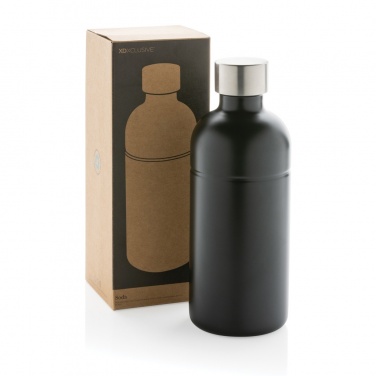 Logo trade corporate gifts picture of: Soda RCS certified re-steel carbonated drinking bottle