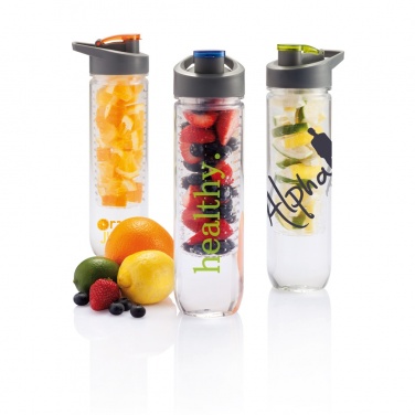 Logo trade promotional giveaways picture of: Water bottle with infuser