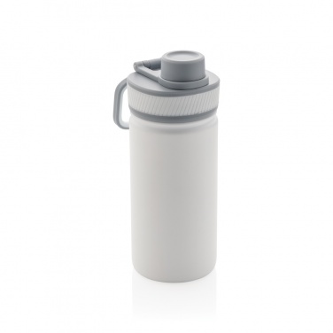 Logotrade promotional gift picture of: Vacuum stainless steel bottle with sports lid 550ml