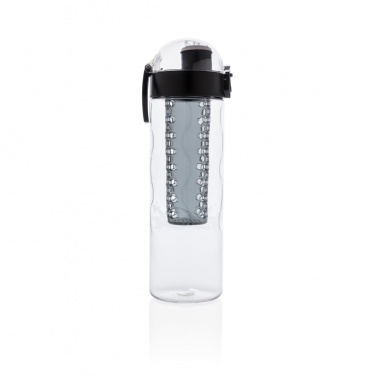 Logo trade business gifts image of: Honeycomb lockable leak proof infuser bottle