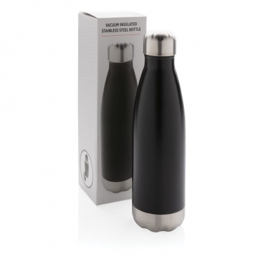 Logo trade corporate gifts image of: Vacuum insulated stainless steel bottle