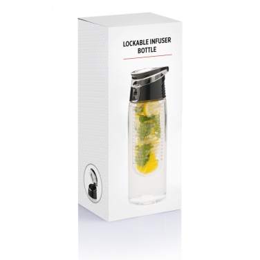 Logotrade advertising products photo of: Lockable infuser bottle