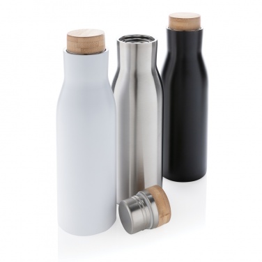 Logo trade promotional merchandise picture of: Clima leakproof vacuum bottle with steel lid