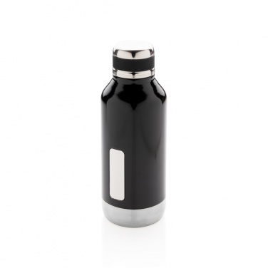 Logo trade promotional item photo of: Leak proof vacuum bottle with logo plate