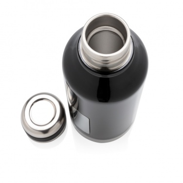 Logotrade promotional item picture of: Leak proof vacuum bottle with logo plate