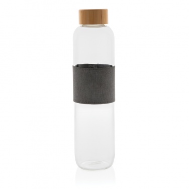 Logotrade corporate gift picture of: Impact borosilicate glass bottle with bamboo lid