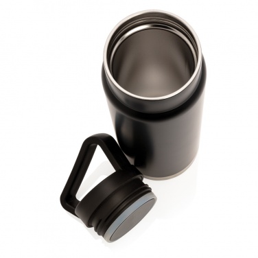 Logo trade promotional gifts picture of: Leakproof vacuum on-the-go bottle with handle