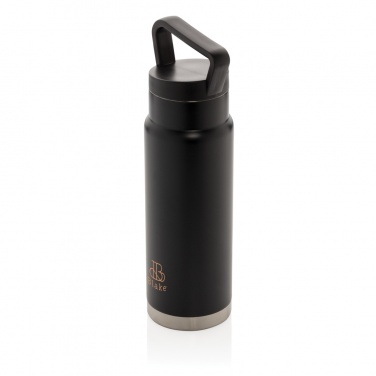Logo trade promotional gift photo of: Leakproof vacuum on-the-go bottle with handle