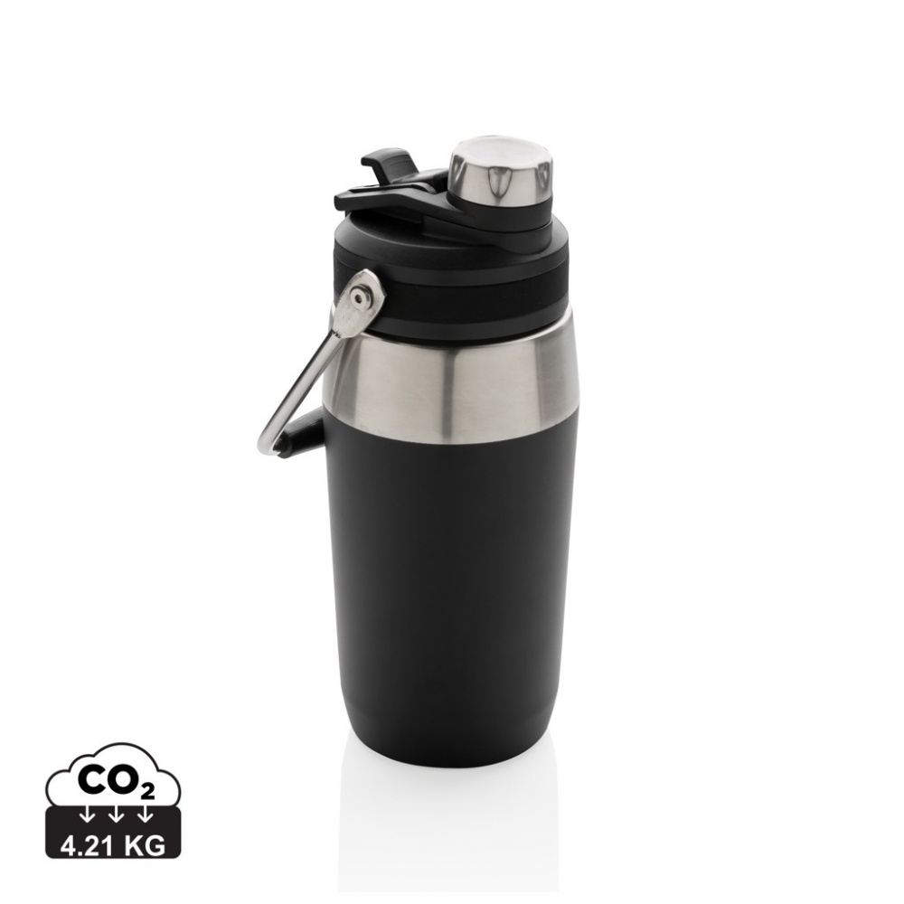 Logotrade promotional merchandise photo of: Vacuum stainless steel dual function lid bottle 500ml