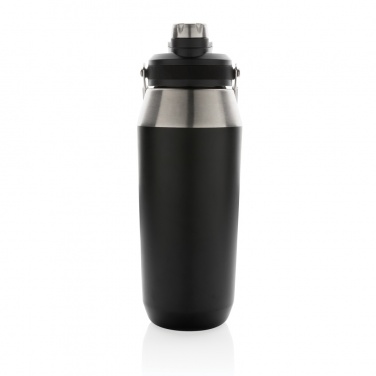 Logotrade promotional giveaway image of: Vacuum stainless steel dual function lid bottle 1L