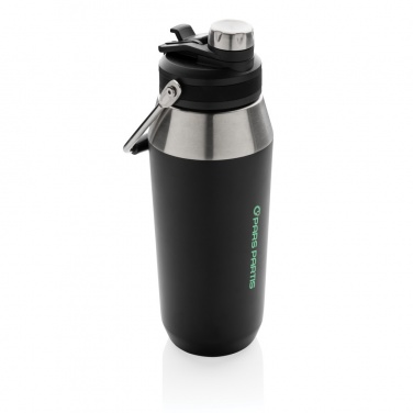 Logotrade promotional gift image of: Vacuum stainless steel dual function lid bottle 1L