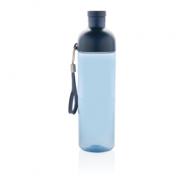 Logo trade promotional merchandise image of: Impact RCS recycled PET leakproof water bottle 600ml