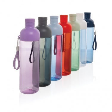 Logotrade promotional product image of: Impact RCS recycled PET leakproof water bottle 600ml
