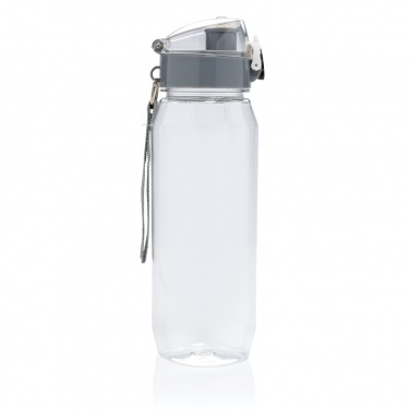 Logo trade promotional merchandise photo of: Yide RCS Recycled PET leakproof lockable waterbottle 800ml