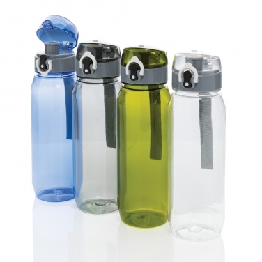 Logo trade advertising products image of: Yide RCS Recycled PET leakproof lockable waterbottle 800ml
