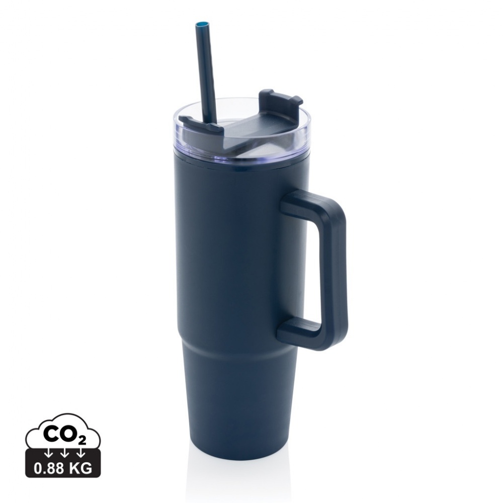 Logo trade promotional products picture of: Tana RCS plastic tumbler with handle 900ml