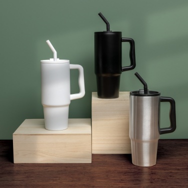 Logo trade corporate gifts picture of: Embrace deluxe RCS recycled stainless steel tumbler 900ml