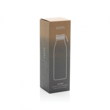 Logotrade promotional item picture of: Avira Avior RCS Re-steel bottle 500 ML