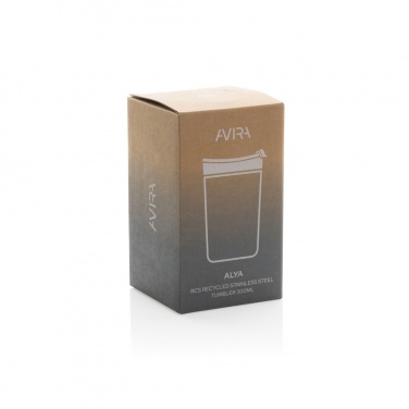 Logo trade promotional gifts picture of: Avira Alya RCS Re-steel tumbler 300 ml