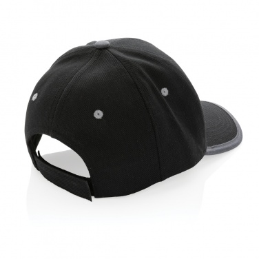 Logo trade promotional product photo of: Impact AWARE™ Brushed rcotton 6 panel contrast cap 280gr