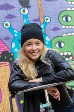 Logo trade promotional merchandise picture of: Impact AWARE™ classic beanie with Polylana®