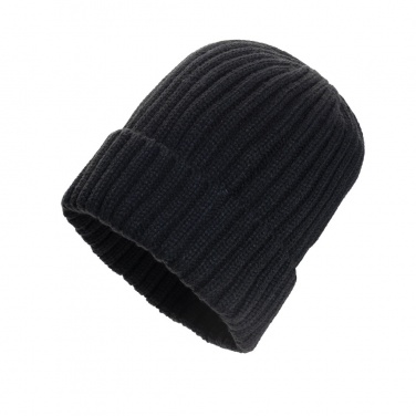 Logotrade business gift image of: Kennedi AWARE™ Polylana® beanie with large rib