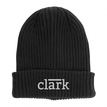 Logotrade promotional gift picture of: Impact AWARE™  Polylana® double knitted beanie