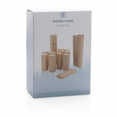 Logotrade promotional gift picture of: Wooden kubb set