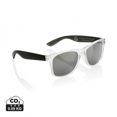 Logotrade corporate gift image of: Gleam RCS recycled PC mirror lens sunglasses