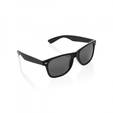 Logo trade advertising products picture of: GRS recycled PC plastic sunglasses