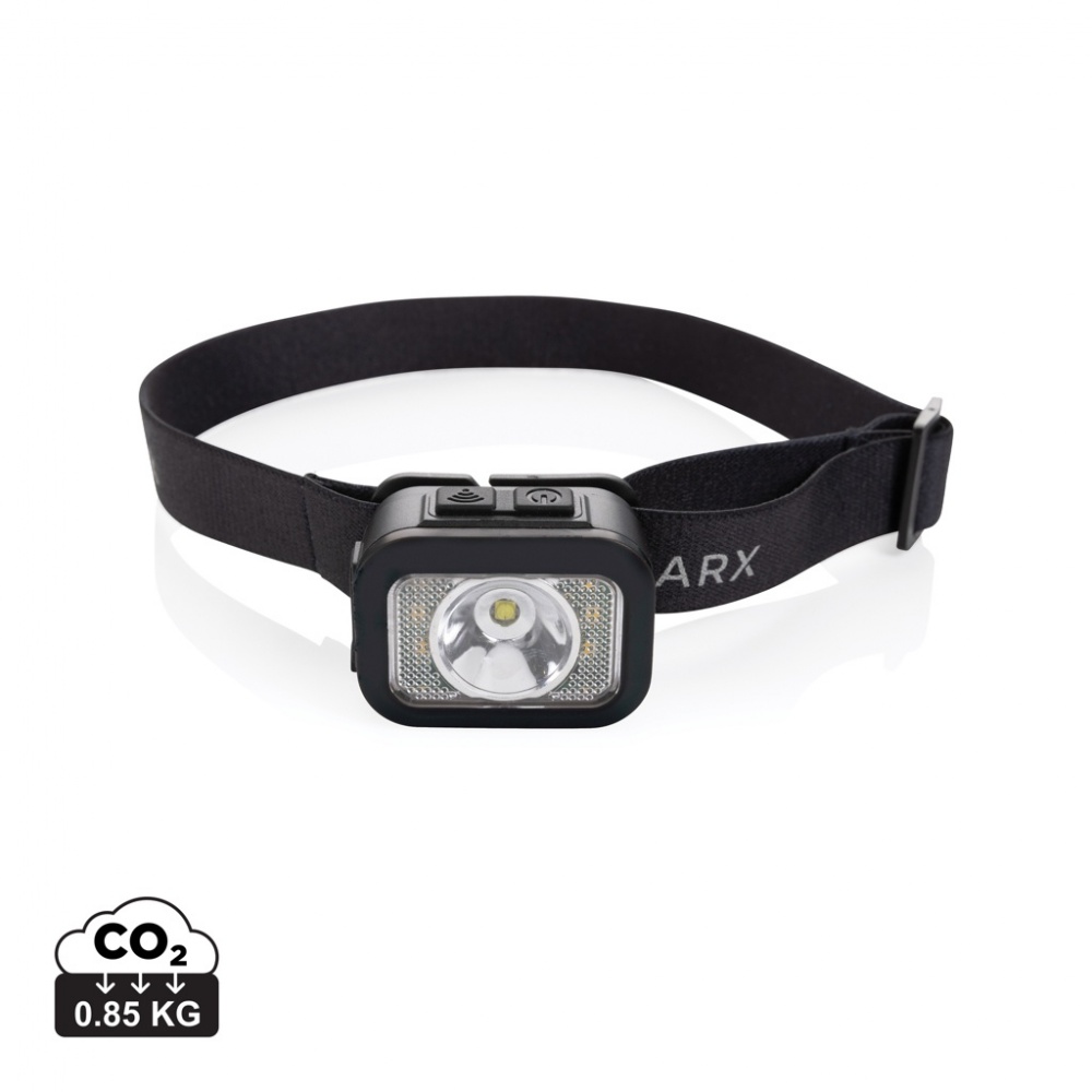 Logotrade promotional giveaway image of: Gear X RCS rPlastic heavy duty head torch